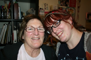 My lovely mum and me!